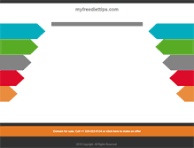 Tablet Screenshot of myfreediettips.com